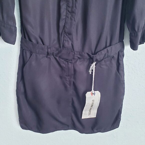 Etienne Marcel Black Tunic Dress - Picture 3 of 8